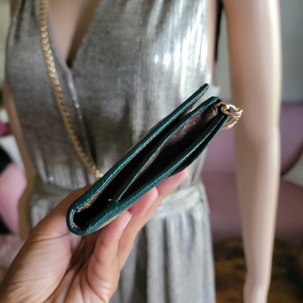 SALE🎉 Limited Collection Authentic Web Stripe Gucci Long Wallet - Picture 8 of 16